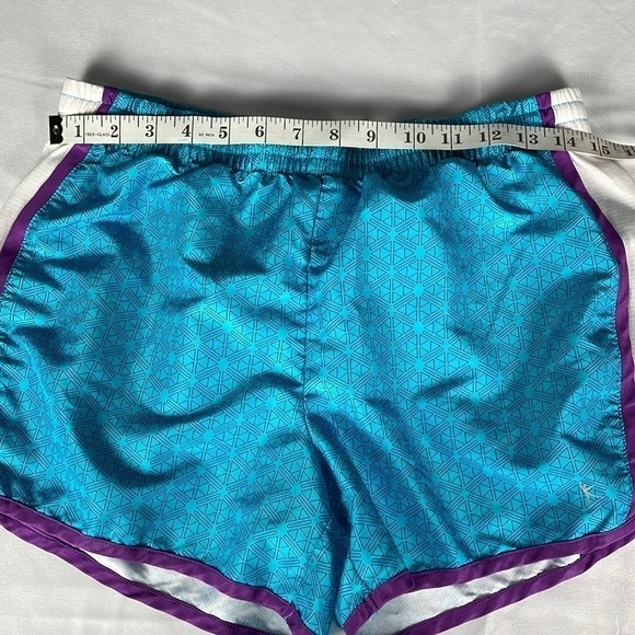 DANSKIN Now Blue Purple and White Athletic Shorts - Picture 3 of 11